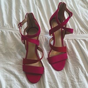 Vince Camuto color block heels